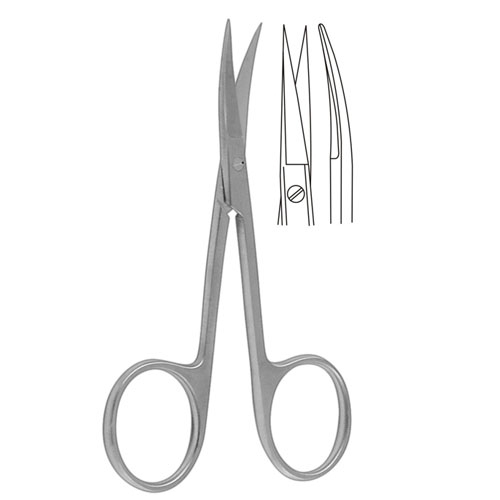 Iris Scissor Curved 