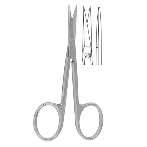 Iris Scissor Straight 11.5 cm